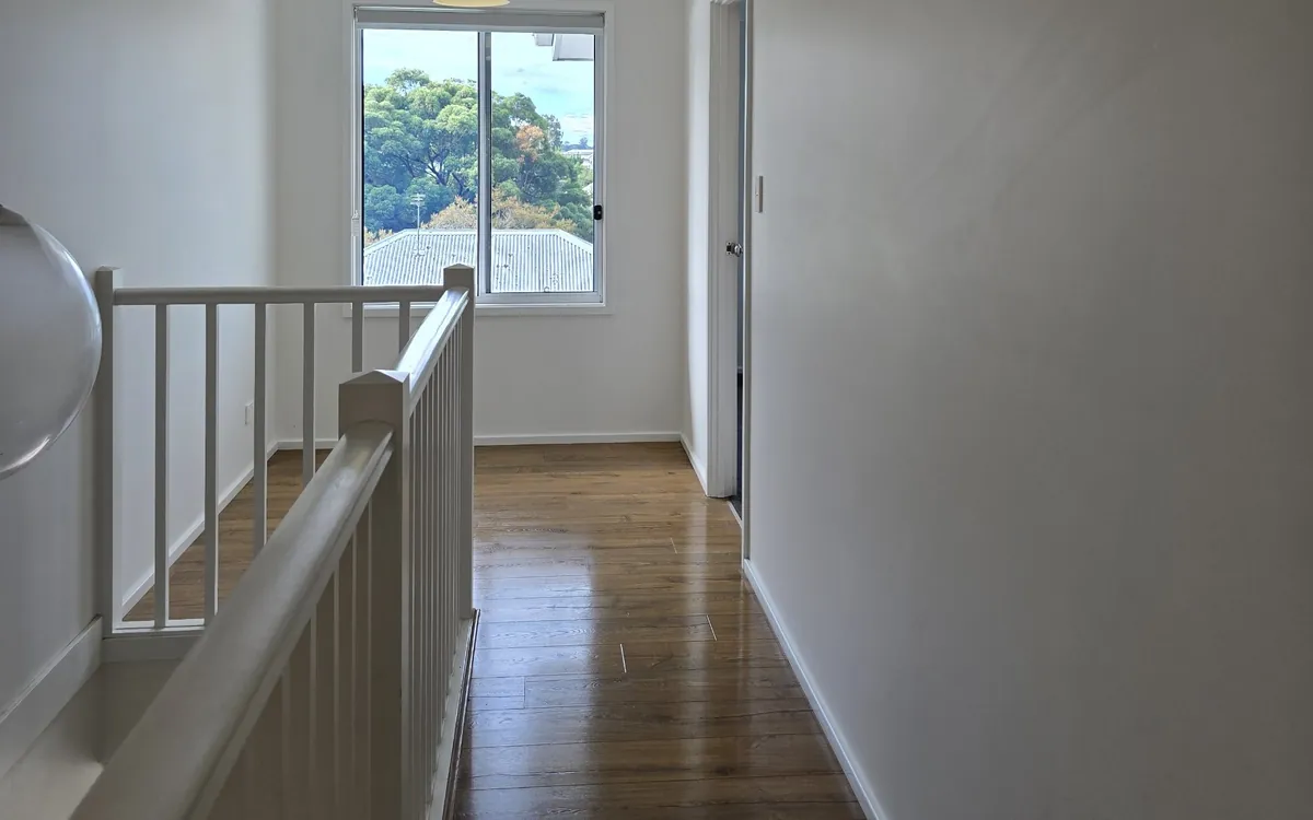 Hallway and floors after a Clean Protocol deep clean